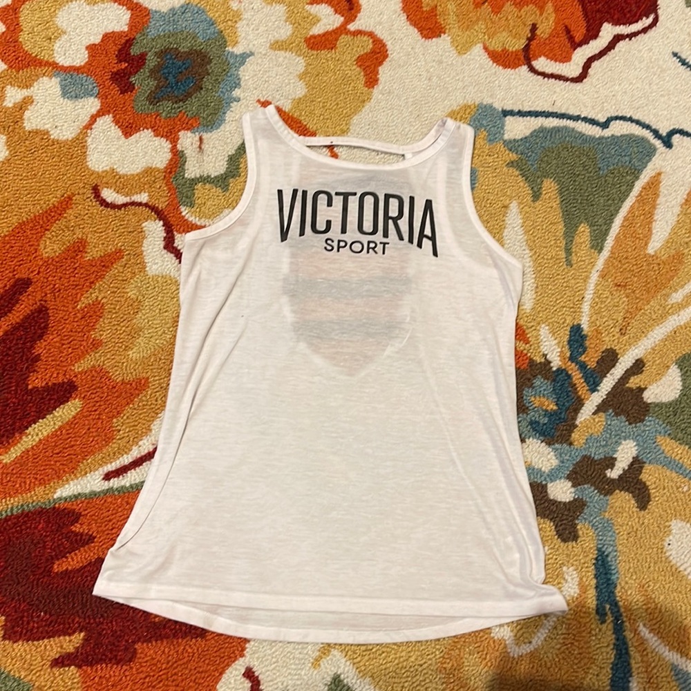 White tank top from Victoria secret